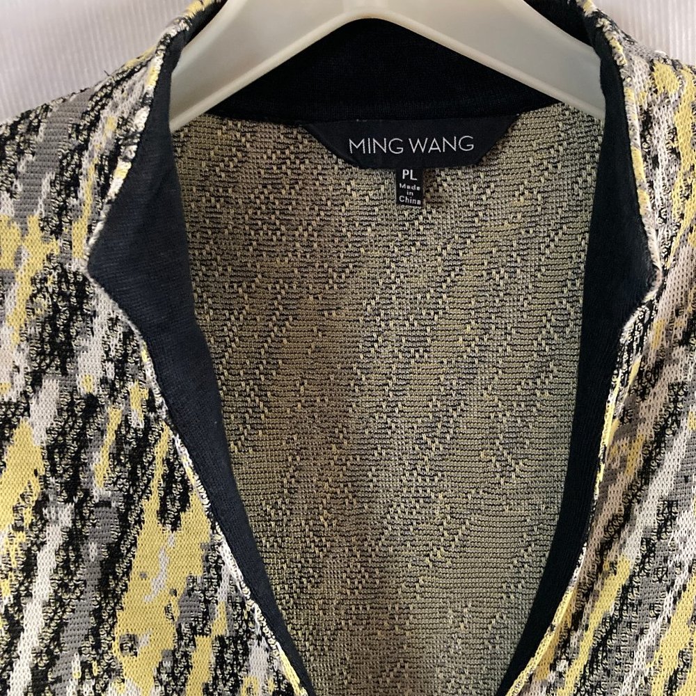 Ming Wang yellow/black jacket -  PL  - - Picture 4 of 9